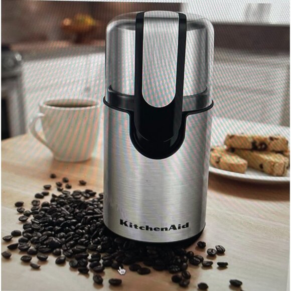 KitchenAid Blade Coffee Grinder With Stainless Steel Bowl Dishwasher Safe - Picture 1 of 11